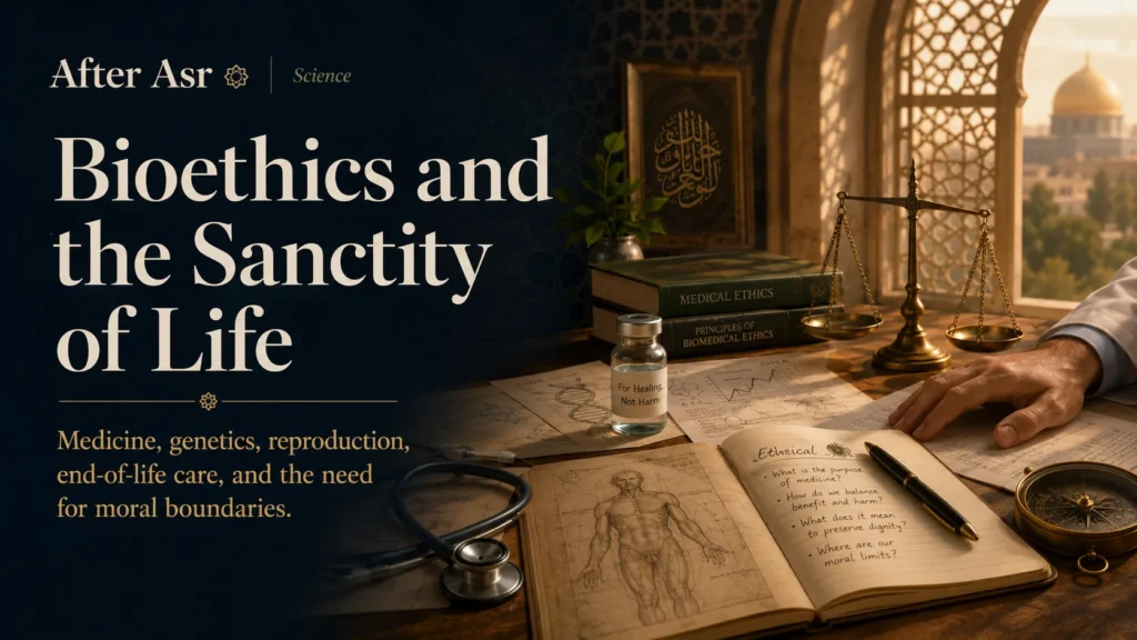 Bioethics and the Sanctity of Life