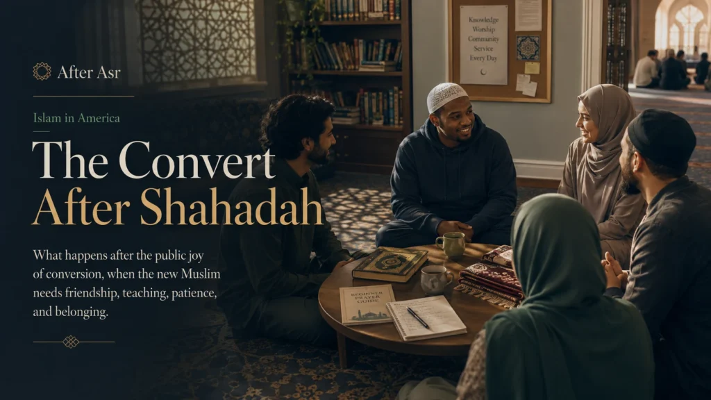 The Convert After Shahadah