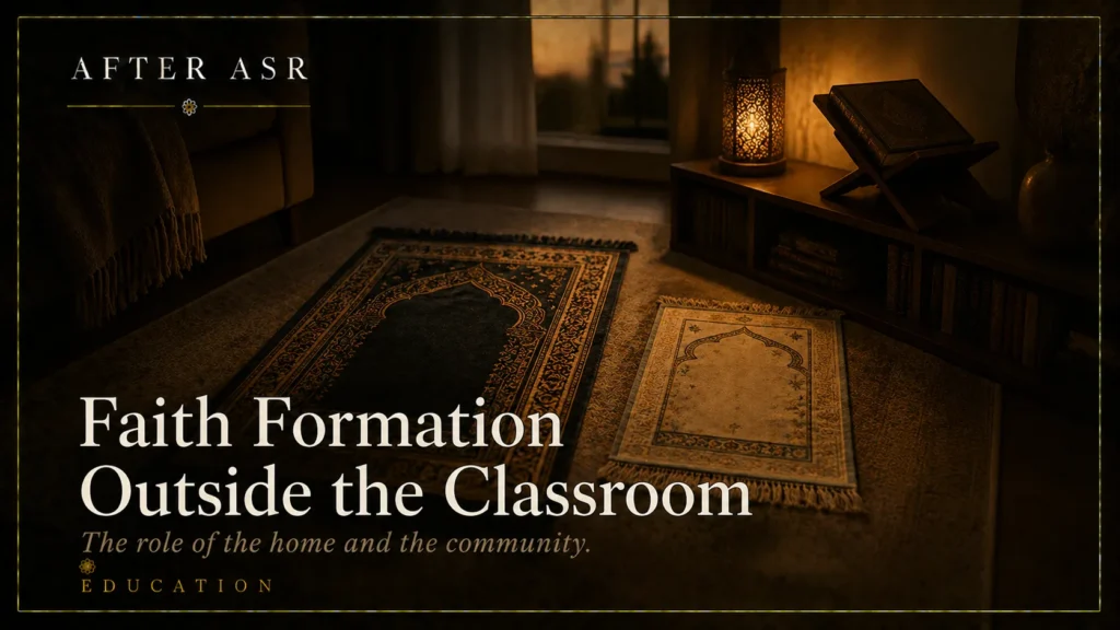 Faith Formation Outside the Classroom