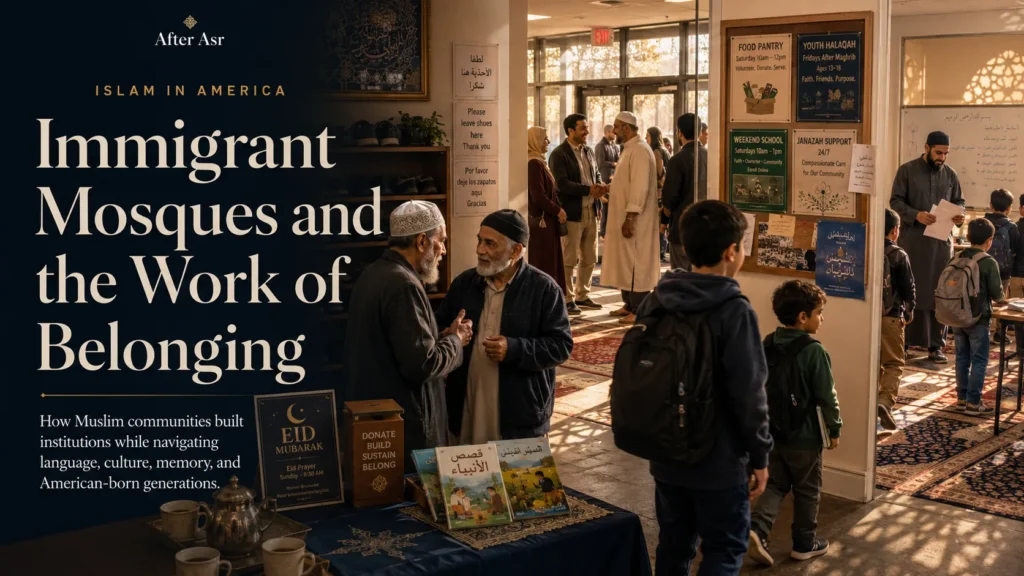 Immigrant Mosques and the Work of Belonging
