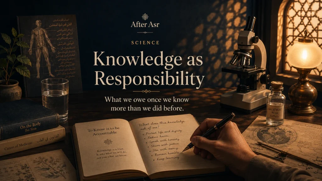 Knowledge as Responsibility