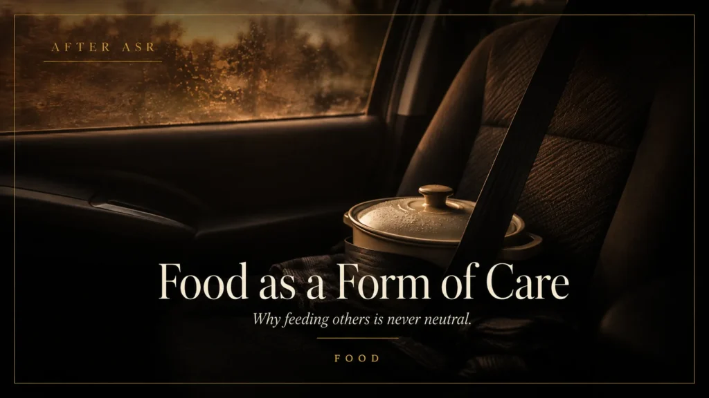 Food as a Form of Care