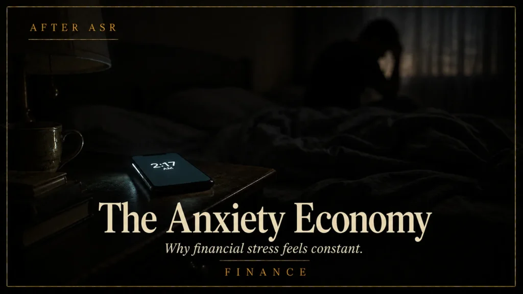 The Anxiety Economy