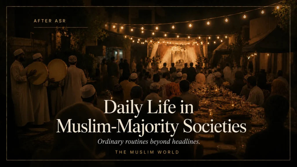 Daily Life in Muslim-Majority Societies